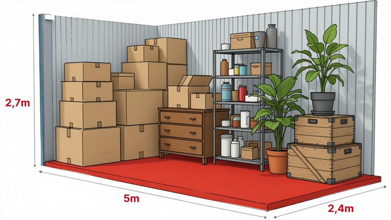 Traster de 9 a 12 metres quadrats